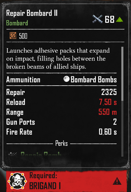 PC - Weapons - Repair Bombard II---(Brigand)